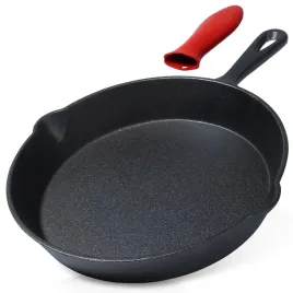 patelnia-zeliwna-z-silikonowa-nakladka-cast-line-25-cm-vilde