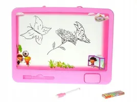 adar-tablica-dwustronna-dla-dzieci-kredowa-i-pisakowa