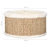 okragly-koszyk-dla-kota-36-cm-trawa-morska-kolor-bezowy