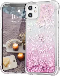 etui-jasbon-iphone-12-pro-plynny-brokat-quicksand-fioletowa-przezroczysta
