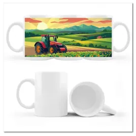 kubek-z-nadrukiem-330ml-traktor-w-polu-o-zachodzie-slonca