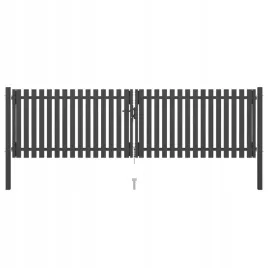 brama-ogrodzeniowa-stalowa-4-x-125-m-antracytowa