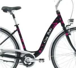 city-bike-kwiatki-naklejki-na-rower-miejski-damka-rozne-kolory