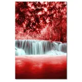 obrazy-80x120-czerwony-wodospad-kaskada-stan-nowy