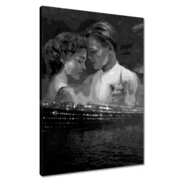 obrazy-50x70-titanic-czarno-bialy