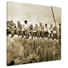 obrazy-50x50-lunch-na-wysokosci-sepia