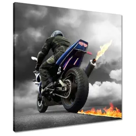 obrazy-50x50-niebieski-scigacz-motor