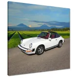 obrazy-50x50-biale-porsche