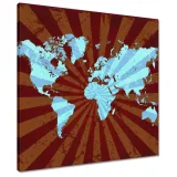 obrazy-50x50-blekitna-mapa-swiata