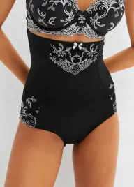 b-p-c-majtki-figi-panty-shape-wysoka-talia-czarne-z-bialym-haftem-36