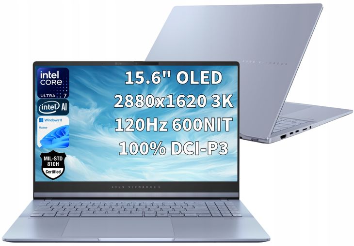 LAPTOP Asus Vivobook S15 Ultra 7 16GB 1TB 15.6