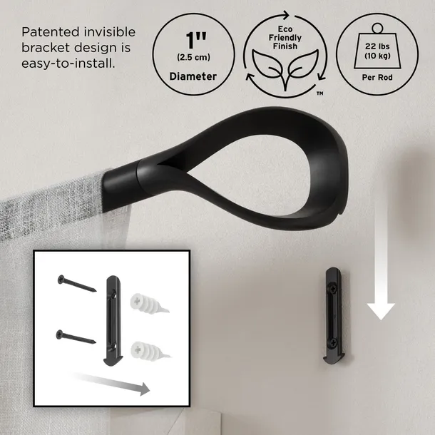 umbra-karnisz-loop-1-107-305-cm-czarny-srednica-drazka-25-mm