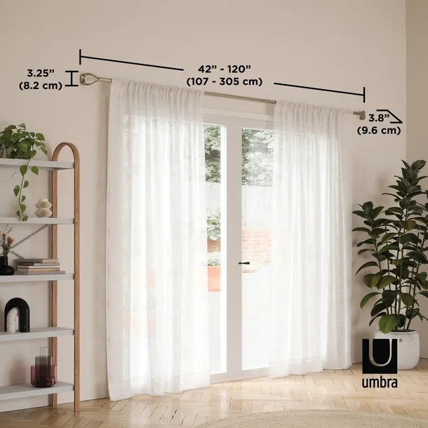 umbra-karnisz-loop-1-107-305-cm-nikiel-dlugosc-drazka-305-cm