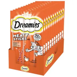 dreamies-14x30g-karma-uzupelniajaca-dla-doroslych-kotow-z-pysznym-kurcza
