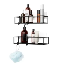 umbra-zestaw-2-polek-prysznicowych-cubiko-czarny