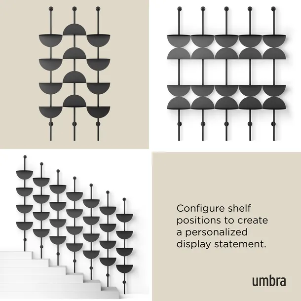 umbra-regulowane-polki-scienne-solis-czarne-glebokosc-mebla-35-cm