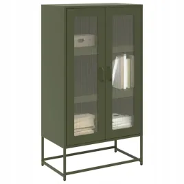 vidaxl-komoda-oliwkowo-zielona-68x39x123-cm-stal