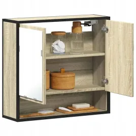 vidaxl-szafka-lazienkowa-z-lustrem-dab-sonoma-65x20x60-cm