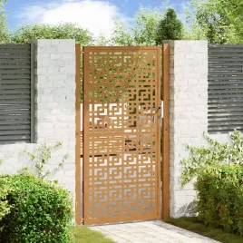 vidaxl-brama-ogrodowa-105x180-cm-stal-nierdzewna-krzyz-wzor