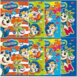 zeszyt-bambino-a5-16-kartek-kratka-unipap-szkolny-laminowany-8-szt