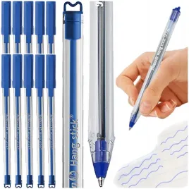 dlugopis-niebieski-pelikan-hang-stick-1-0mm-biurowy-z-zatyczka-10-szt
