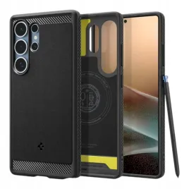 etui-spigen-rugged-armor-magsafe-do-samsung-galaxy-s25-ultra-czarne