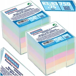 kostka-nieklejona-w-pudelku-donau-92x92x82mm-karteczki-kolorowe-2-szt