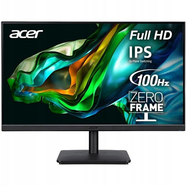 Monitor 24 cale 23.8 ACER V247YEBmpixv IPS 100Hz FHD VGA HDMI DP