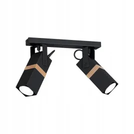 vidar-spot-2xgu10-czarny-mlp5401