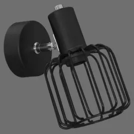 niko-1-kinkiet-1x60w-e14-czarny-3594