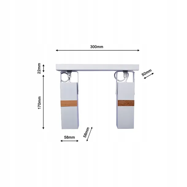 vidar-spot-2xgu10-bialy-mlp5406-material-dominujacy-metal