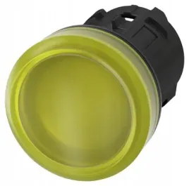 lampka-sygnalizacyjna-22mm-okragla-zolta-gladka-siemens-3su1001-6aa30-0aa0