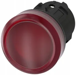lampka-sygnalizacyjna-22mm-okragla-tworzywo-czerwona-gladka-siemens