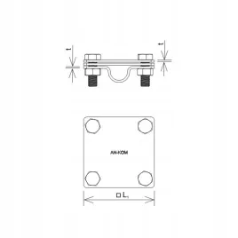 an-52d-og-zlacze-uziomowe-3-plytki-b-40mm-fi-18mm