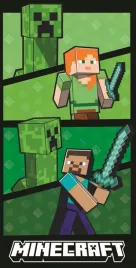 recznik-kapielowy-minecraft-70-x-140-cm-halantex-100percent-bawelna-steve-creeper