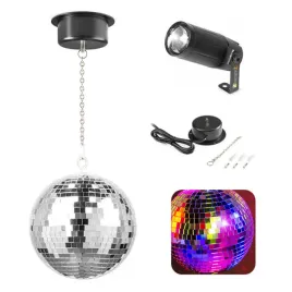 zestaw-kula-lustrzana-20cm-naped-sieciowy-reflektor-pinspot