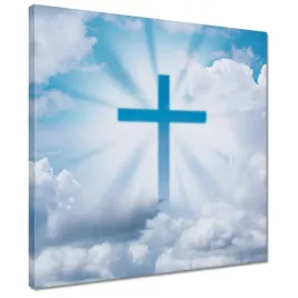 obrazy-40x40-krzyz-jezus-niebo-wiara