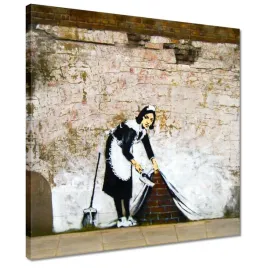 obrazy-40x40-banksy-pokojowka-grafiti