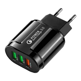 ladowarka-sieciowa-czarna-3xusb-qc-28w-szybkie-ladowanie-3-urzadzen