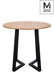 modesto-stol-tavolo-fi-80-dab-blat-mdf-podstawa-metalowa