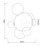lampa-scienna-capri-wall-6-zlota-glebokosc-35-cm