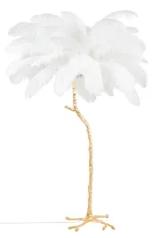 lampa-podlogowa-tiffany-175-biala-mosiadz-naturalne-piora