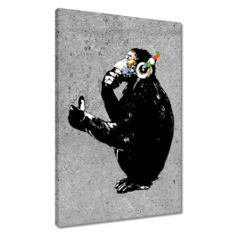 obrazy-40x60-dj-malpa-lubi-to-like-it