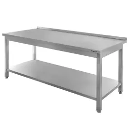 stol-ze-stali-nierdzewnej-przyscienny-z-polka-spawany-mega-m-s-200-cm-g-70