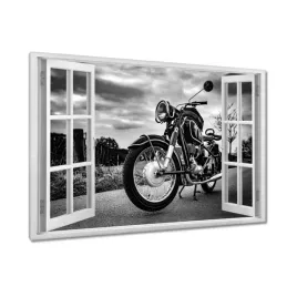 obrazy-120x80-klasyczny-motocykl-bmw