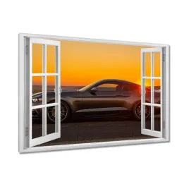 obrazy-120x80-ford-mustang-made-in-usa