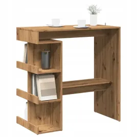 vidaxl-stolik-barowy-z-polkami-dab-artisan-100x48x1015-cm