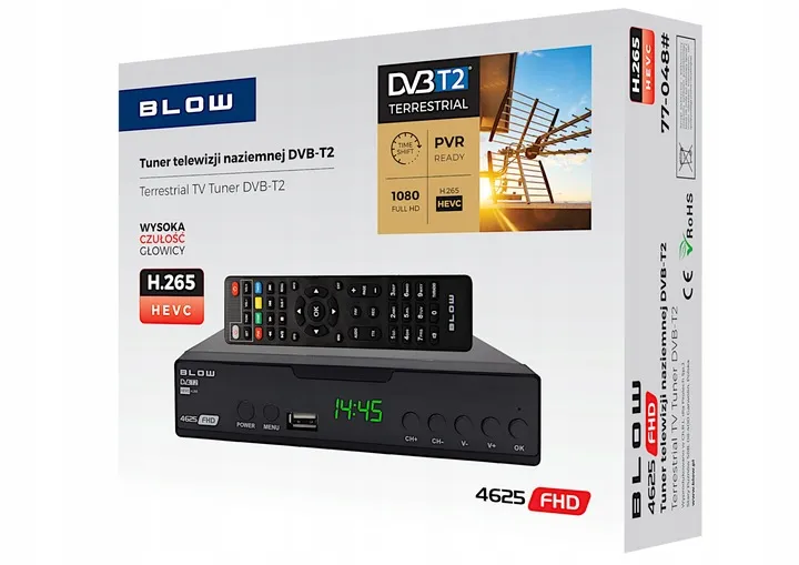 tuner-dvb-t2-blow-4625fhd-stan-nowy