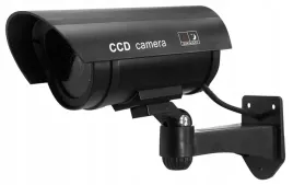 kamera-atrapa-led-monitoring-kamera-zewnetrzna-scienna-z-dioda-migajaca