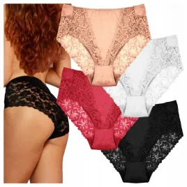 majtki-damskie-bawelniane-koronkowe-wysoki-stan-wygodne-kobiece-4-pak-xxl